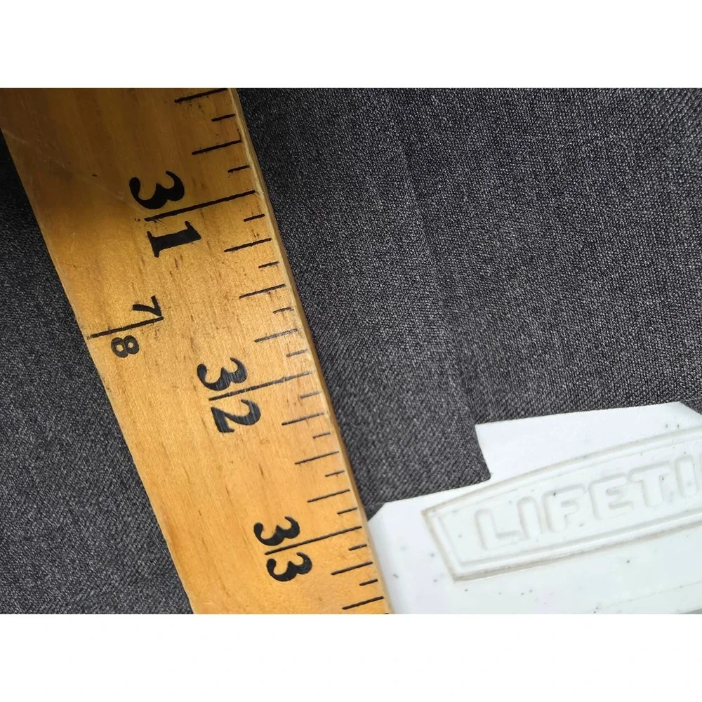 Jos A Bank Blazer Jacket Mens 46L Gray‎ 2 Buttons Wool Sports Coat Vented